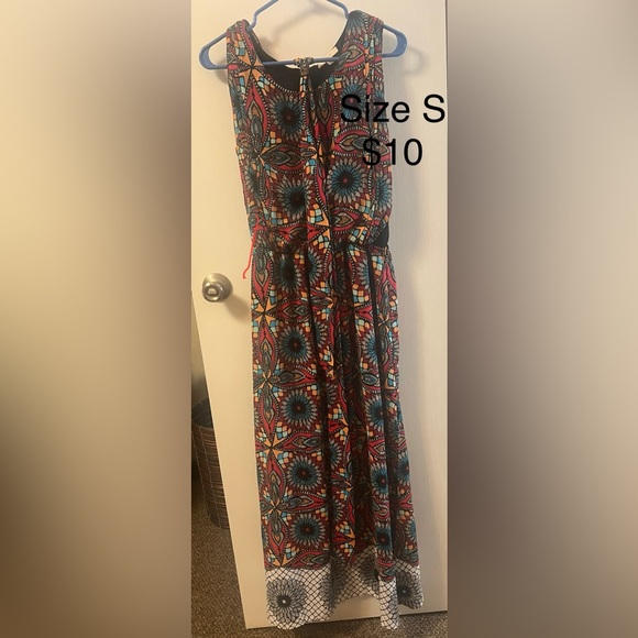 Colorful Geometric Patterned Dress - Picture 1 of 1